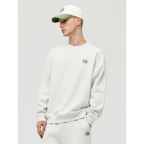 골스튜디오 ltgt GOALSTUDIO ESSENTIAL BRUSHED SWEAT-OAT MEAL G5WSW901OTM 158576_이미지