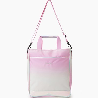 베네통키즈 여아용 탈부착 주머니 보조가방 QCBGP4311YEOS ONE SIZE 옐로우 + 핑크_이미지