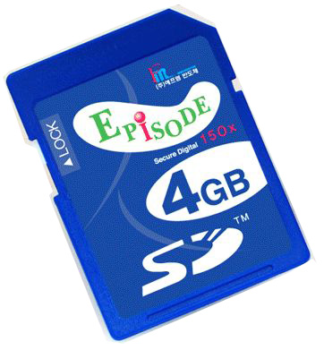 메모렛 SD EPISODE 150X (4GB)