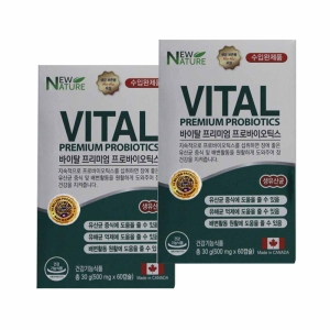 바이탈 프리미엄 프로바이오틱스 500mg 60캡슐