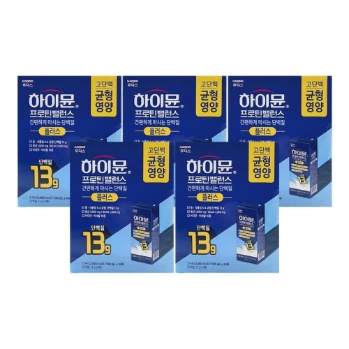 일동후디스 하이뮨 프로틴밸런스 플러스 190ml (80개)_이미지