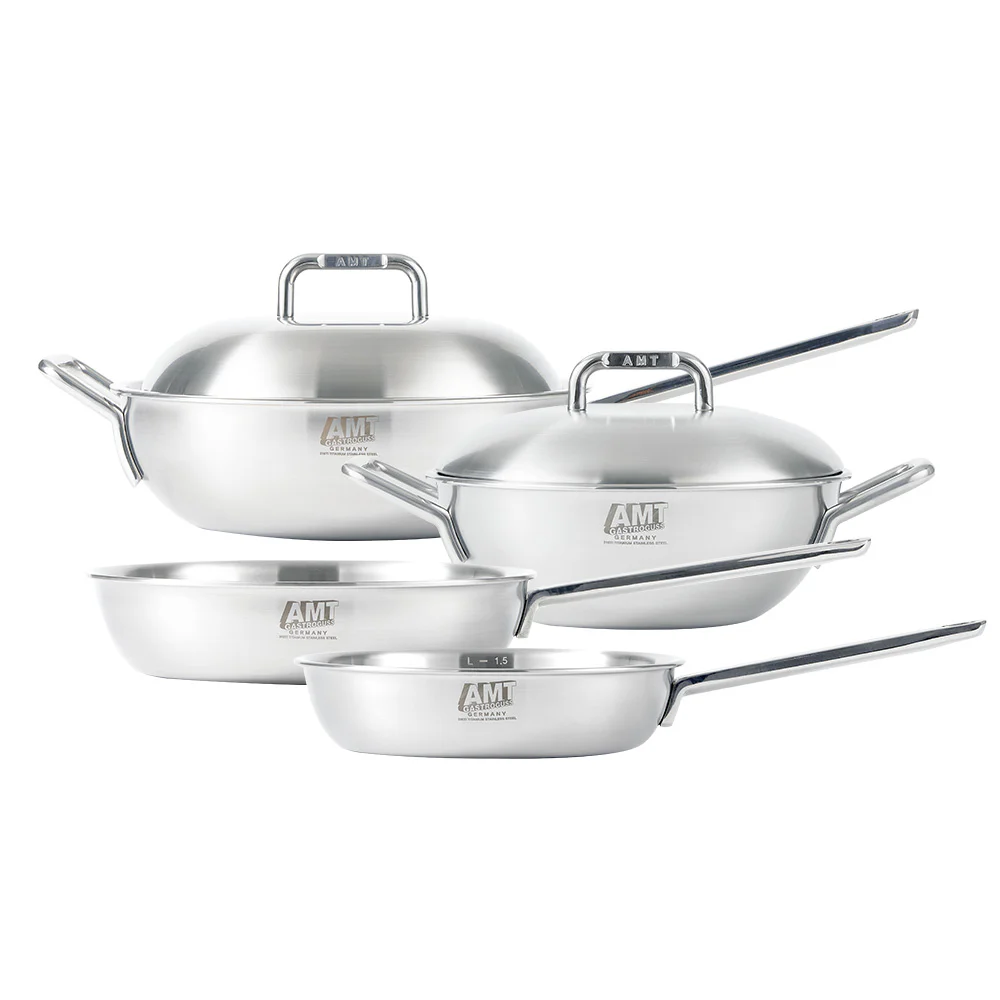 AMT 316Ti 스텐 통5중 4종 (소테팬22,26+양수웍22+편수웍28)