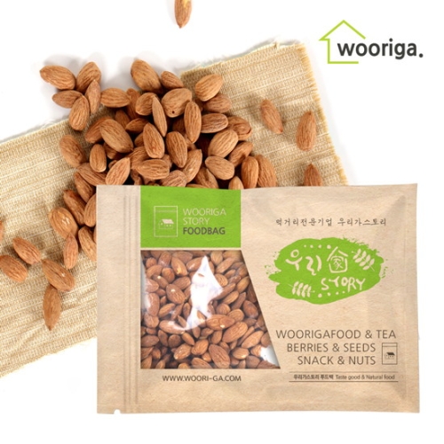 우리가스토리 구운 가염 아몬드 1kg (1개)_이미지