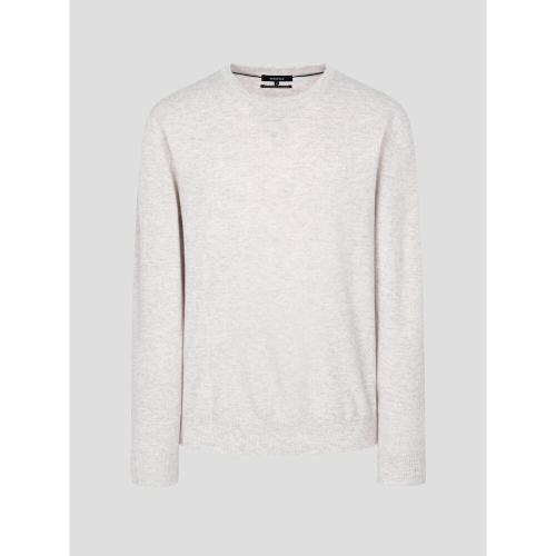 삼성물산 빈폴 남성 울 캐시미어 혼방 라운드 니트 아이보리_BC4851E010_이미지