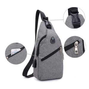 [불명] 어깨 메신저 가방 슬링백 휴대폰 보조가방 메신저백_이미지