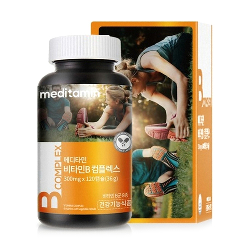 메디타민 비타민B 컴플렉스 120캡슐 (1개)
