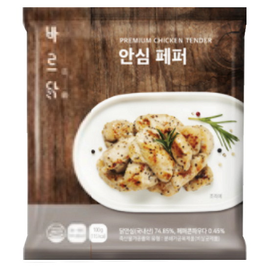 메디쿼터스 바르닭 안심 페퍼 100g (10개)_이미지