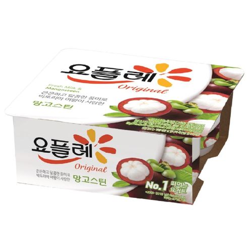 빙그레 요플레 망고스틴 80g (12개)