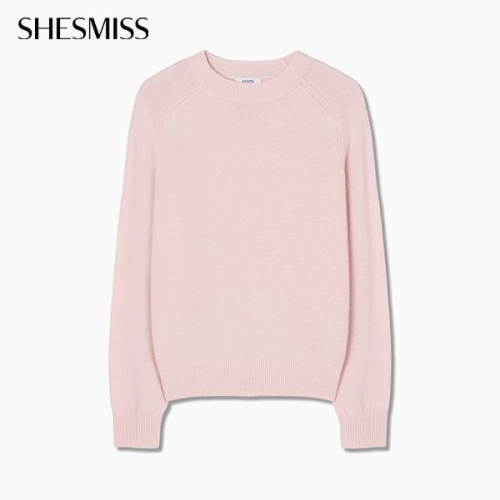 인동에프엔 쉬즈미스 울 혼방 라운드넥 래글런 니트_SSKPOP42080_IV