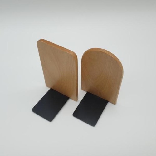 셀러허브 비치우드 원목 북엔드 책칸막이 라운드형 북엔드 북앤드 S15318906