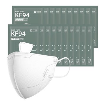 리벤스 자우버탁 에버퓨어 새부리형 대형 KF94 (100매)_이미지