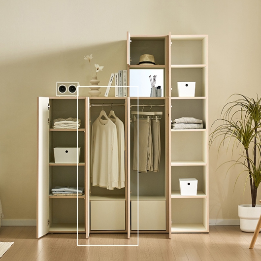 동서가구 카도 수납 옷장 400_이미지