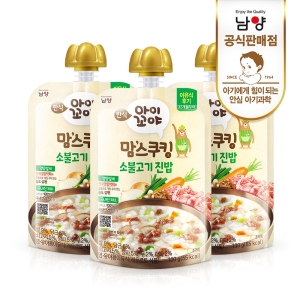남양유업 맘스쿠킹 소불고기 진밥 100g (3개)