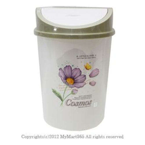 한솔PS 코스모스 푸쉬 휴지통 3호 8L_이미지