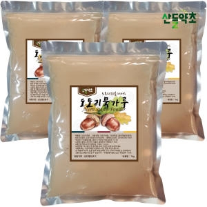 산들약초 100% 도토리묵가루 1kg (3개)_이미지