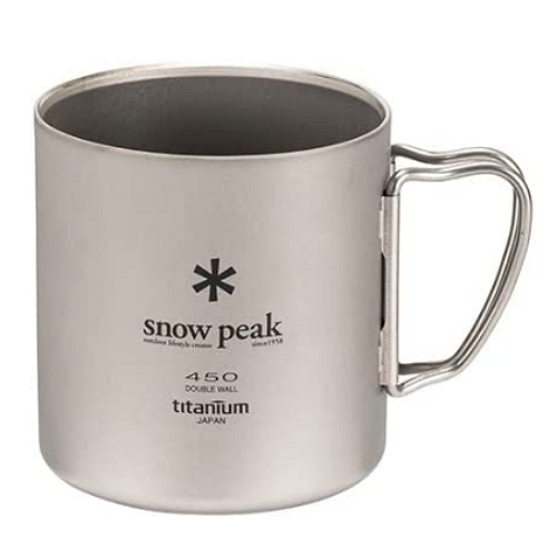 스노우피크 티타늄 더블 머그 450 해외구매