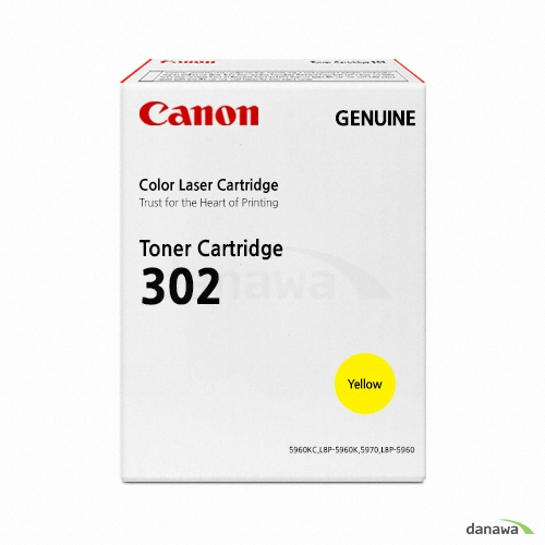 Canon 정품 CRG-302Y 노랑