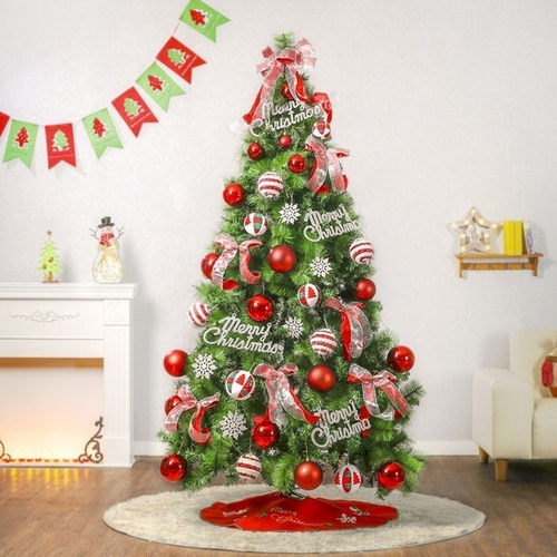 트리 해피 롤리팝 스카치 솔잎 트리 풀세트 (210cm)_이미지