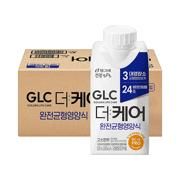 GLC 더케어 완전균형영양식 고소한맛 200ml