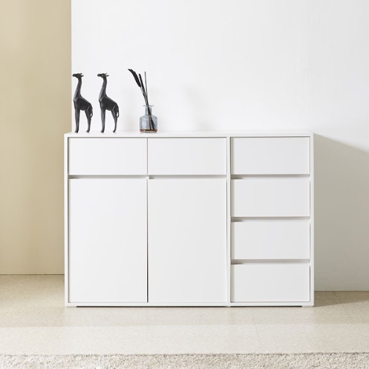 파로마 홈즈 아론 6칸 서랍 수납장 1200