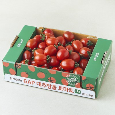 곰곰 GAP 방울토마토 (1kg,1팩)_이미지