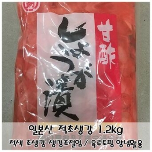 PRINCES LTD 일본산 적초생강 1.2kg (1개)_이미지