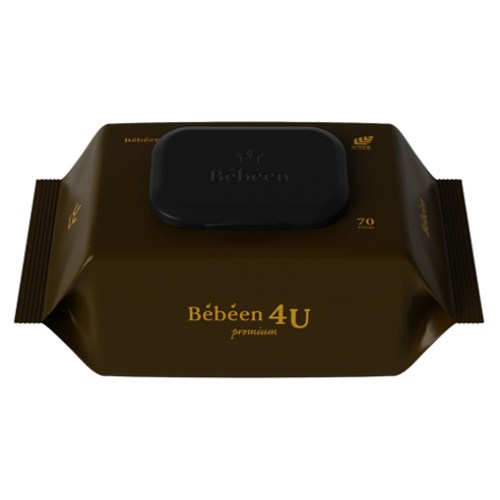 순수코리아 베베앙 포유 프리미엄 물티슈 캡형 70매 (10팩)