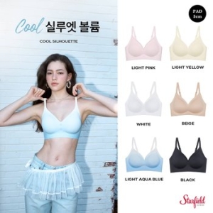 에블린 쿨 실루엣 볼륨 심리스 브라 EBBRF4916M_이미지