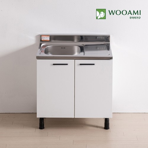 우아미가구 스텐 개수대 (80cm)_이미지