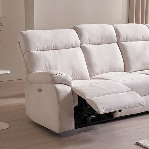 삼익가구 베르타 아쿠아텍스 패브릭 리클라이너 3인용_이미지