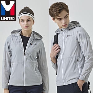엠리미티드 남여공용 홑겹 바람막이 자켓 엘그레이 LGUSJ31112