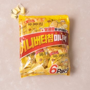 허니버터칩미니6팩198g