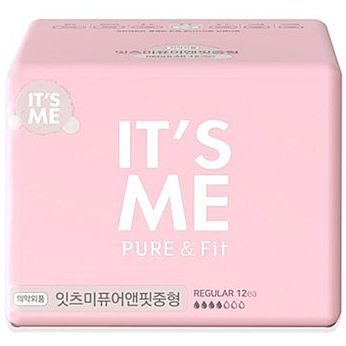 잇츠미 퓨어앤핏 중형 12개 (1팩(12개))_이미지