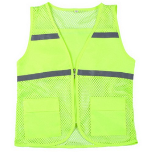 미화부장 메쉬 망사 등산 낚시 단체 반사 조끼 (1개)_이미지