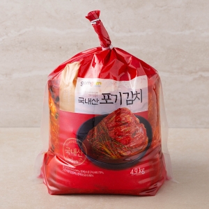 쿠팡 곰곰 국내산 포기 김치 4.9kg (1개)_이미지