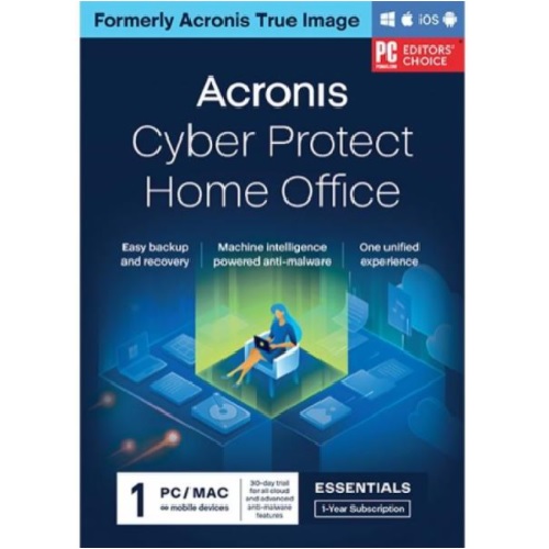 Acronis Cyber Protect Home Office Essentials (1PC 1년 ESD)_이미지