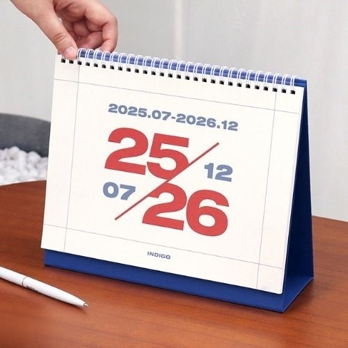 2026 기본 18개월 탁상 달력