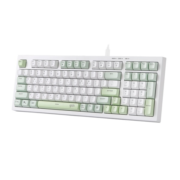 지클릭커 OFFICEPRO OPK50 사일런스 M RGB 무소음 방수 98 (Greenwich)_이미지