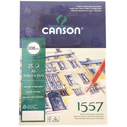 캔손 1557 스케치북 A5 200g