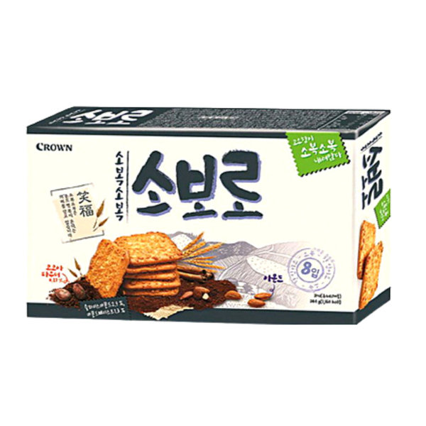 크라운제과 소복소복 소보로 240g (5개)_이미지