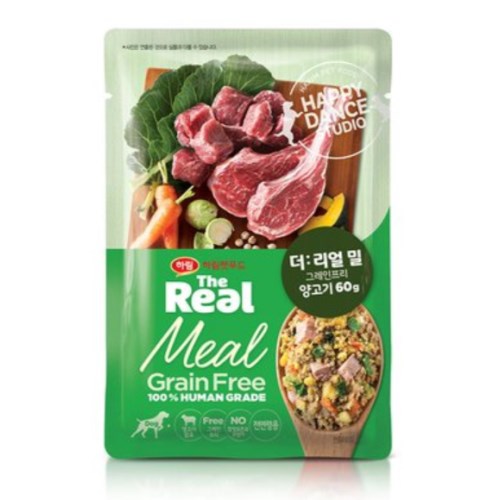 더리얼 독 밀 그레인프리 양고기 60g (5개)_이미지