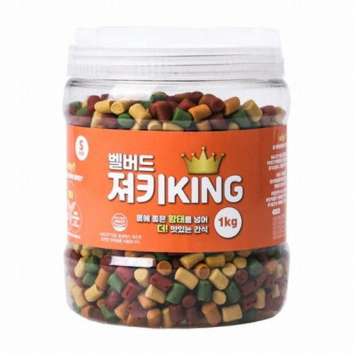 벨버드 져키킹 S 1kg (1개)_이미지