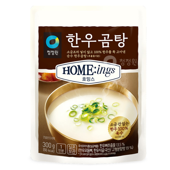 대상 청정원 호밍스 한우곰탕 300g이미지입니다. 누르면 해당 게시물로 새창이동합니다.