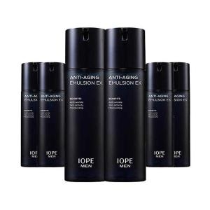 아모레퍼시픽 아이오페 맨 안티에이징 에멀전 EX 120ml (6개)