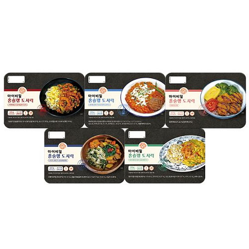 (주)마이비 마이비밀 홈슐랭 도시락 (10팩)