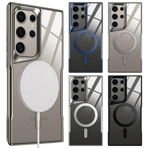 갤럭시S22 울트라 맥세이프 투명 슬림 모던 하드 케이스