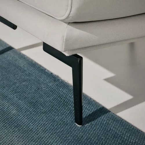 에싸 클로에 컴팩트 스윙기능 리브 패브릭 소파 4인용 (스툴포함)_이미지