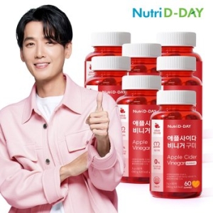 뉴트리디데이 애플사이다비니거 구미 60정 (7개)