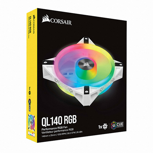 CORSAIR iCUE QL140 RGB (화이트)_이미지