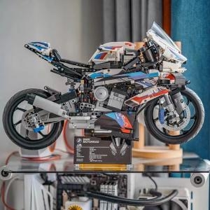 BMW 모델 쉐보레 오토바이 블록 M1000RR 익지 42130 승리기관차 296PCS_이미지
